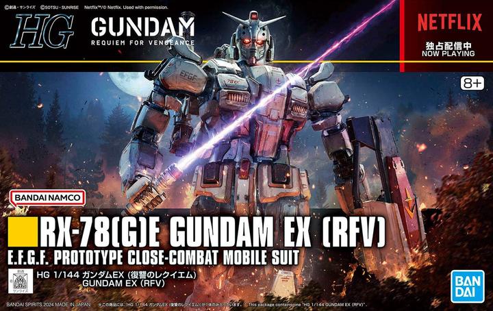 Produktbild Bandai GUNDAM - HG 1/144 Gundam EX (RFV) - Model Kit