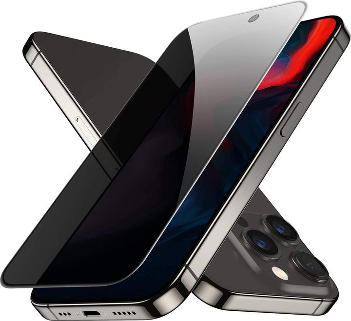 Immagine prodotto ESR Protezione dello schermo in vetro temperato per la privacy (1 Pezzo/i, Apple iPhone 15 Pro Max)