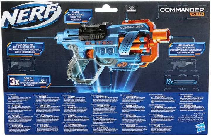 Actual product image Nerf Elite 2.0 Commander RD-6