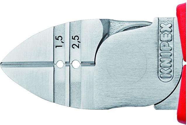 Image du produit Knipex Pince à dénuder coupante de côté (160 mm)