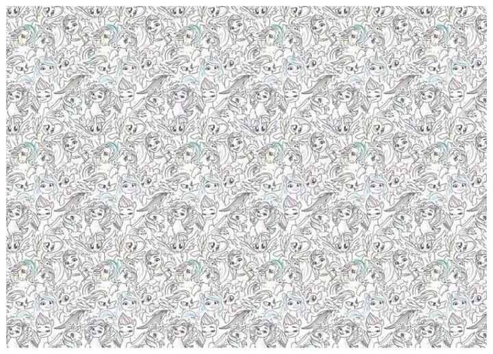 Actual product image Ravensburger Puzzle 12000594 - My Little Pony - 1000 piece challenge puzzle for adults and children (1000 pieces)