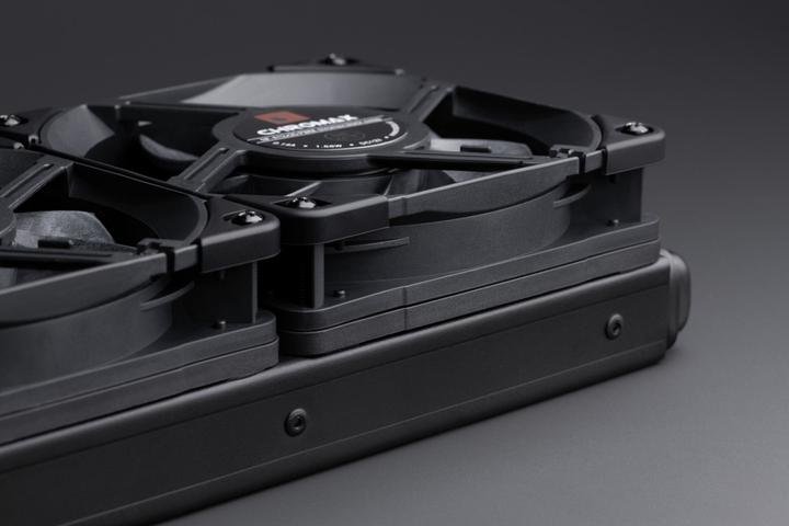Actual product image Noctua NA-IS1-12 chromax.black spacer for 120 mm fan - set of 2