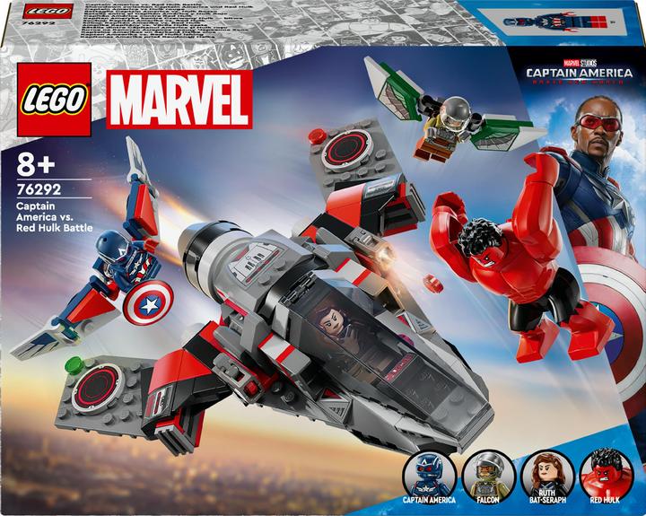 Image du produit LEGO Showdown zwischen Captain America und Red Hulk (76292, LEGO Marvel)