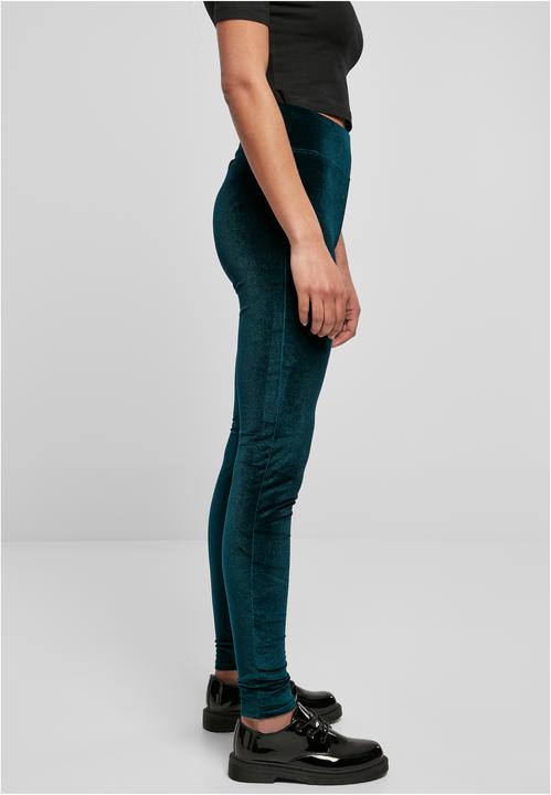 Immagine prodotto Urban Classics Leggings di velluto a vita alta da donna (S)