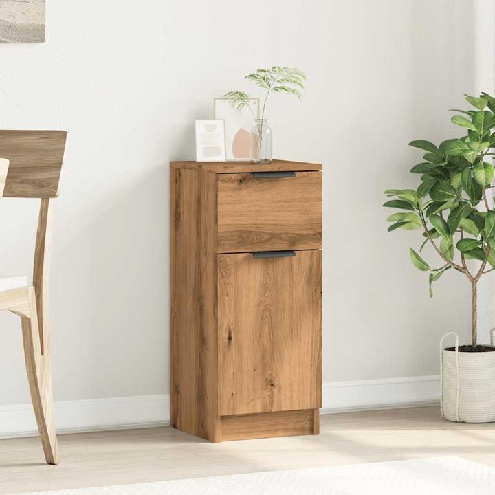 Produktbild VidaXL Sideboard Artisan-Eiche 30x30x70 cm Holzwerkstoff (30 x 30 x 70 cm)