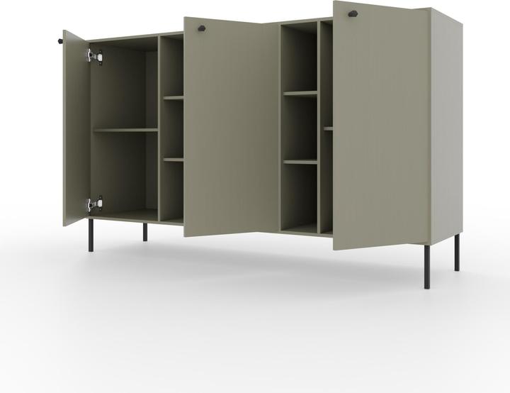 ADRK Furniture Tili 3D 6P chest of drawers (156 x 41 x 95 cm)