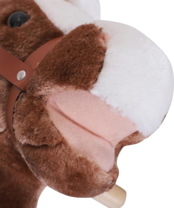 Produktbild Homcom Plüsch-Schaukelpferd für Kinder