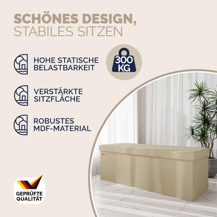 Image du produit Casaria Coffre-siège (115 cm)