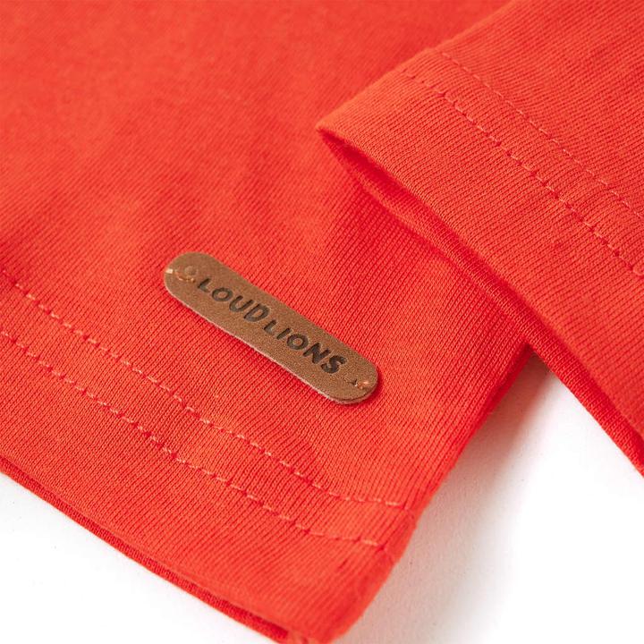 Produktbild VidaXL Kinder-Langarmshirt Hellorange 104,Material: 100 (104)
