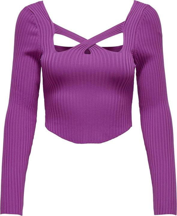 Only Einfarbiges Strickpullover (L)