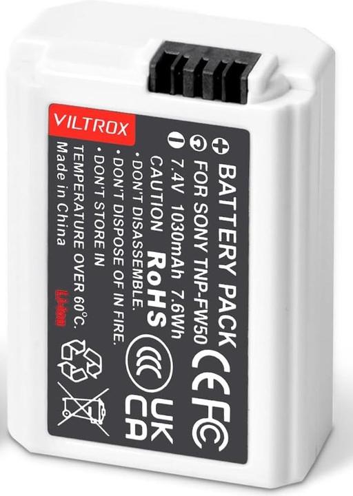 Produktbild Viltrox TNP FW50 Battery ( NP FW50 ) TYPE C 1030MAH for Sony Camera (Akku)