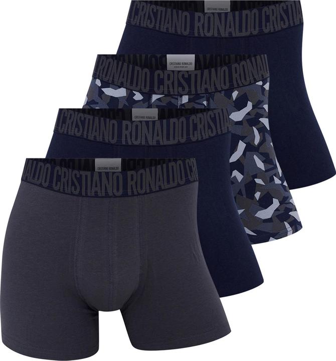 Produktbild CR7 Boxershort Casual Figurbetont (L, 4er Pack)