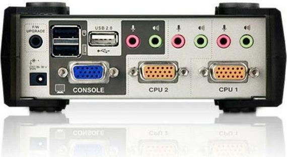 Actual product image Aten CS1732B, 2-Port KVM Switch with USB Hub