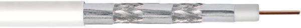 Actual product image Transmedia Coaxial cable 5-fold shielded, 100m (135 dB, Antenna cable)