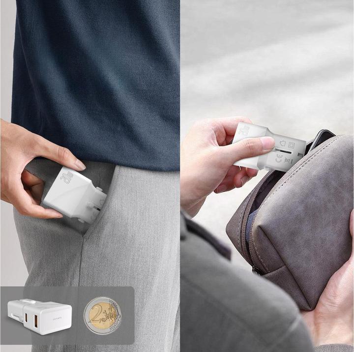 Actual product image 4smarts Nomad world travel adapter