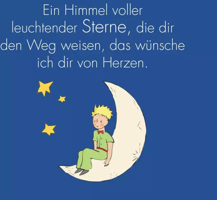 Produktbild Aufsteller Spiral Wünsche kleine Prinz (Deutsch, Antoine de Saint Exupéry, 2023)