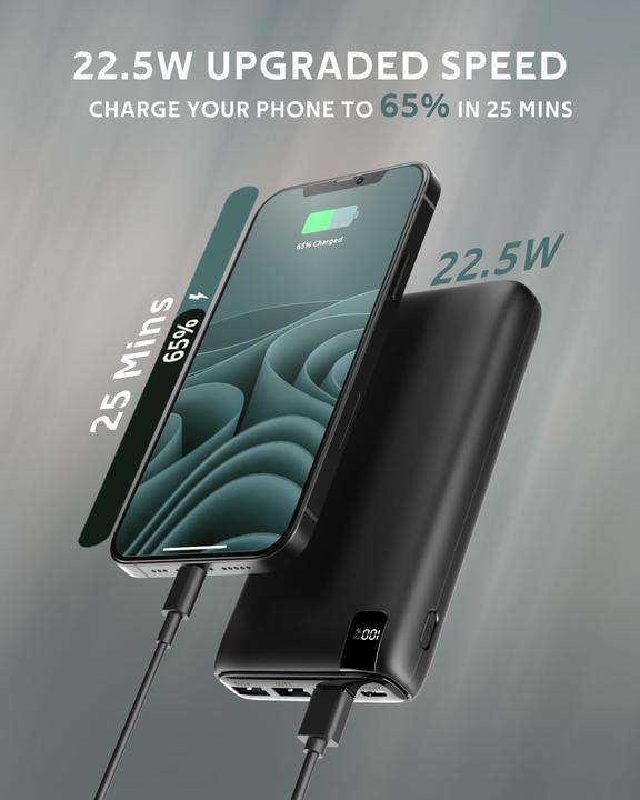 Immagine prodotto A Addtop Power Bank (26.80 mAh, 20 W)