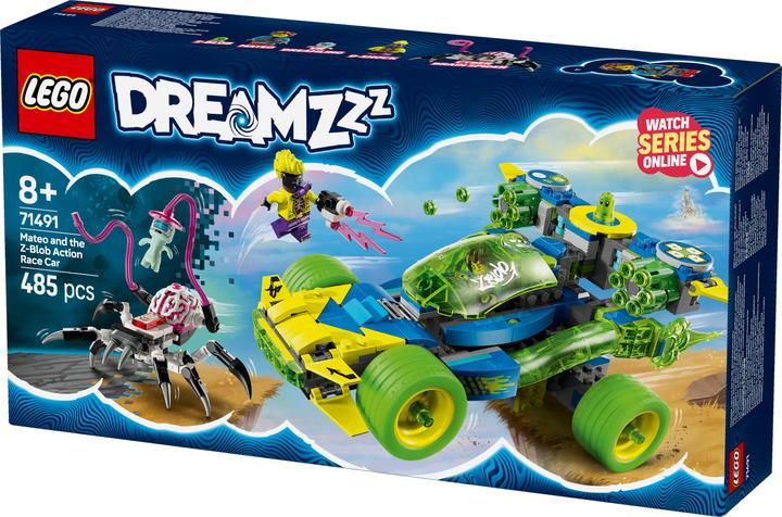 Produktbild LEGO Mateo mit dem Z-Blob Action-Rennwagen (71491, LEGO Dreamzzz)