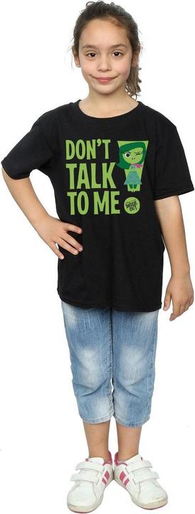 Actual product image Universal Textiles Girls Don't Talk To Me Cotton T-Shirt (140, 146)