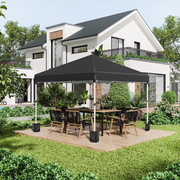 Actual product image Outsunny Faltpavillon mit Zubehör (297 cm, 297 cm)