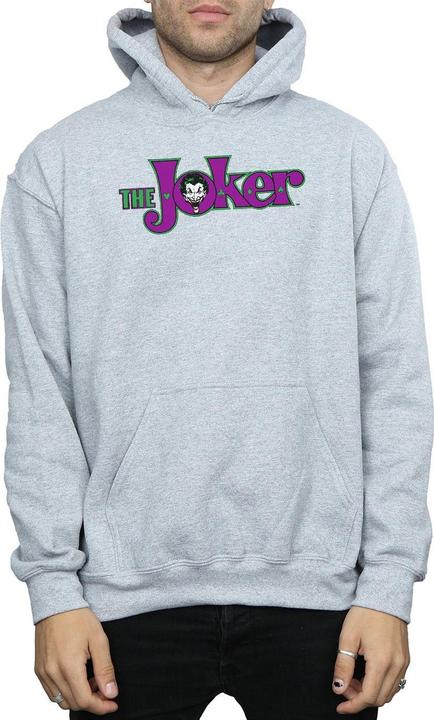 Actual product image Mens The Joker Text Logo Hoodie (3XL)