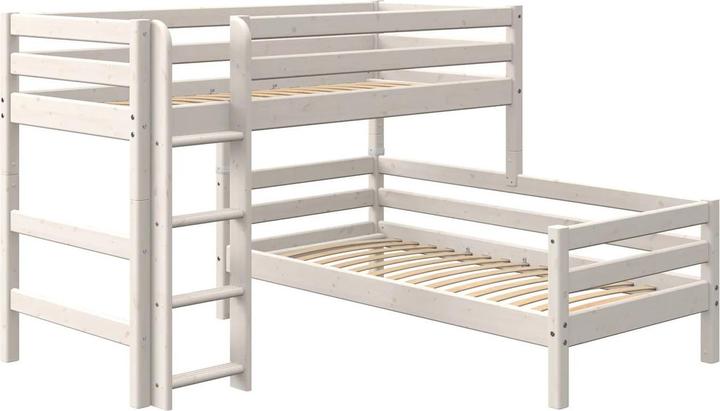 Immagine prodotto Flexa Letto combinato classico di media altezza con scala dritta (90 x 200 cm)