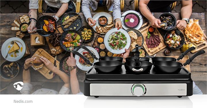 Produktbild Nedis Party-Wok-Set (EU-Stecker)