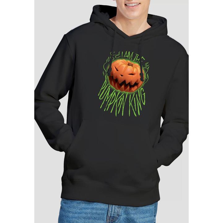 Actual product image The Nightmare Before Christmas Mens I Am The Pumpkin King Hoodie (S)