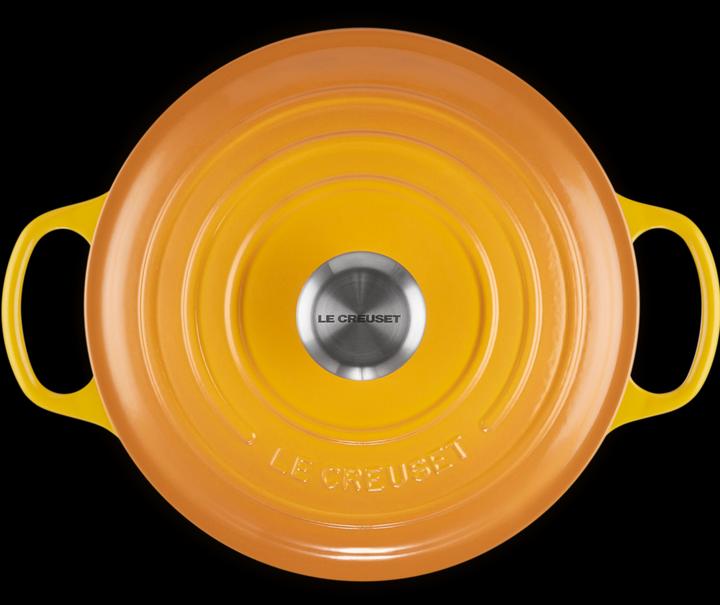 Immagine prodotto Le Creuset Tostapane Signature rotondo 24 cm Nectar (24 cm, Pirofila + casseruola, Ghisa, Smalto)