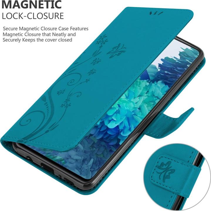 Immagine prodotto Cadorabo Custodia a libro floreale per Samsung Galaxy S20 FE (Samsung Galaxy S20 FE)