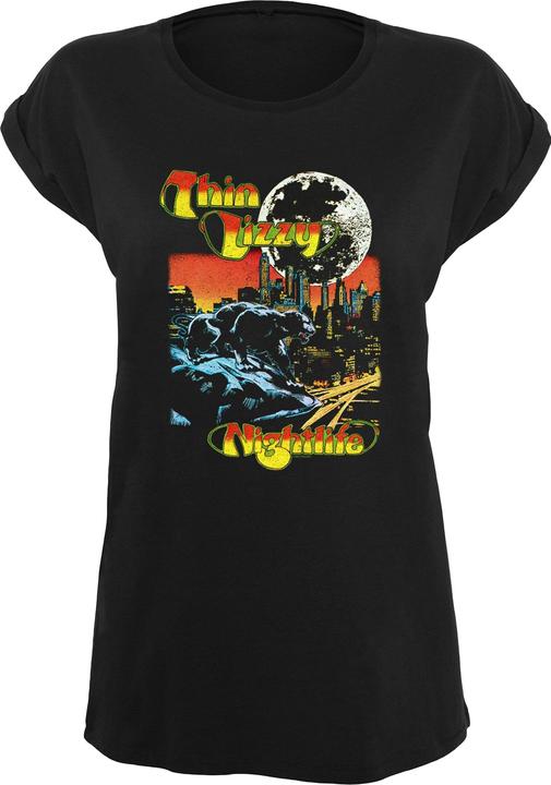 Immagine prodotto Merchcode Maglietta da donna Thin Lizzy - TL Nightlife Basic - 181513 (M)
