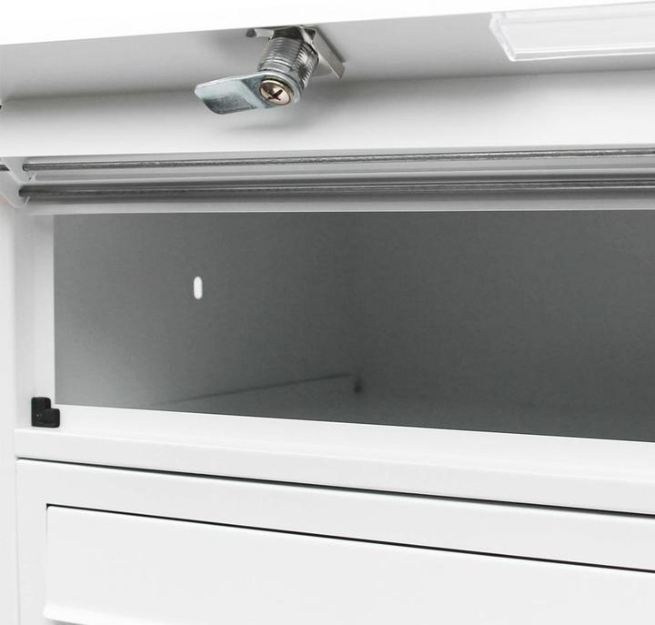 Actual product image Wiltec 10 letterbox system white 2x5 compartments letterbox Post