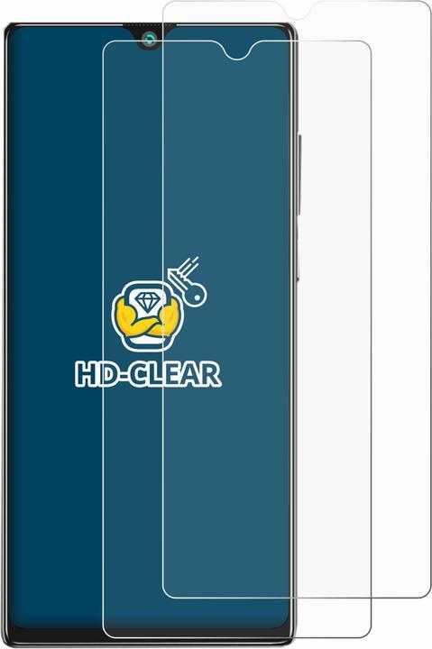 Produktbild BROTECT Schutzfolie Displayschutz Klar (2 Stück, Huawei P40)