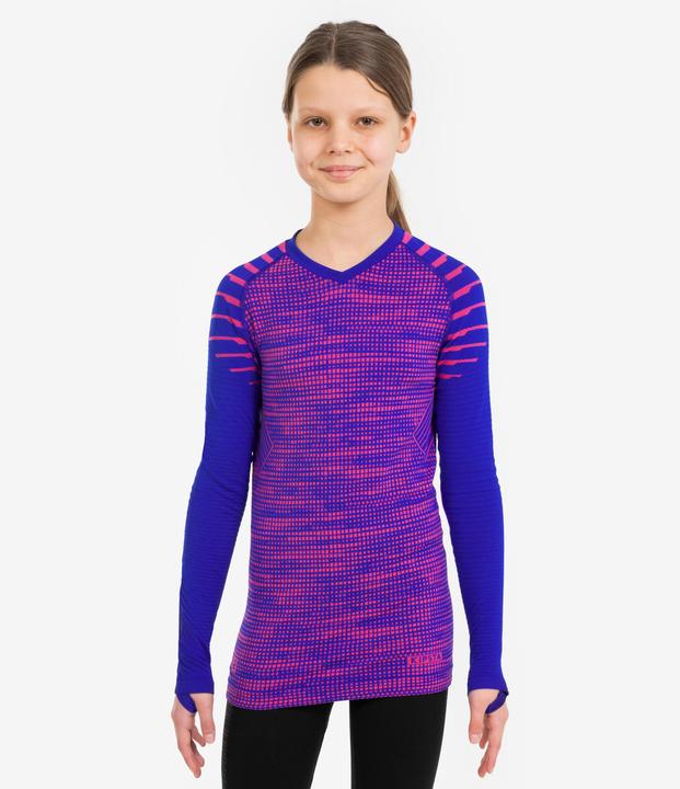 Produktbild Kipsta Kinder Fussball Funktionsshirt kurzarm - Keepdry schwarz (12, 13, 14)