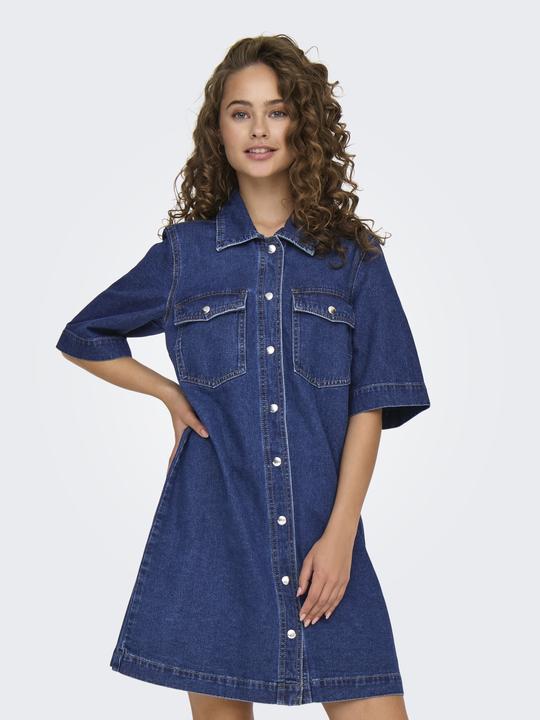 Produktbild Only ONLBELLE Kurzes Kleid Jeanskleid (L)