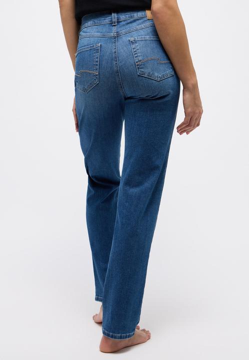 Produktbild Angels Dolly Jeans Sportiv Denim Straight Fit Mid Blue Used (W26/L30)
