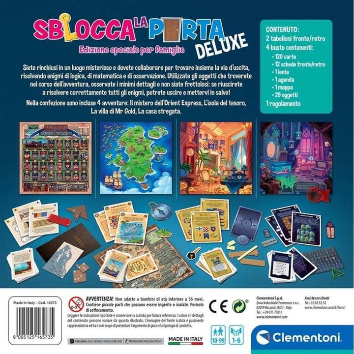 Immagine prodotto Clementoni Sblocca la porta Deluxe IT (Italiano)