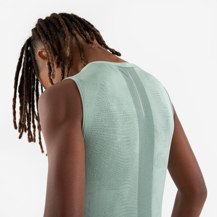 Produktbild Kiprun Lauf-Tanktop Kinder nahtlos - 900 Light grün (10, 11, 12)