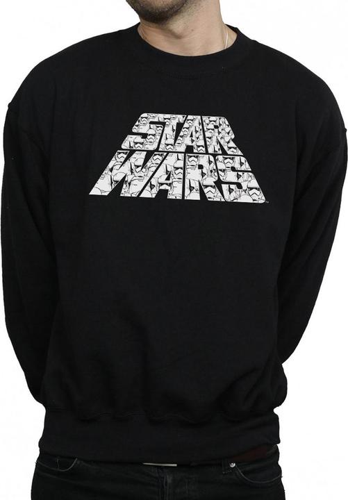 Produktbild Star Wars The Rise Of Skywalker Trooper Filled Logo Sweatshirt (XL)