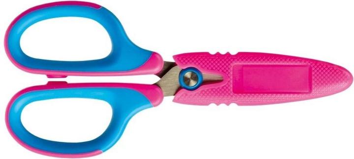 Produktbild Tetis Blaue und rosa Schulschere GN265-NR