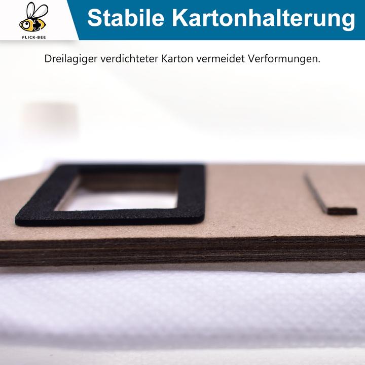 Produktbild Flickbee 3x Staubsaugerbeutel für Roborock S7, S7+ (ersetzt Xiaomi 8.02.0101) (3 x)