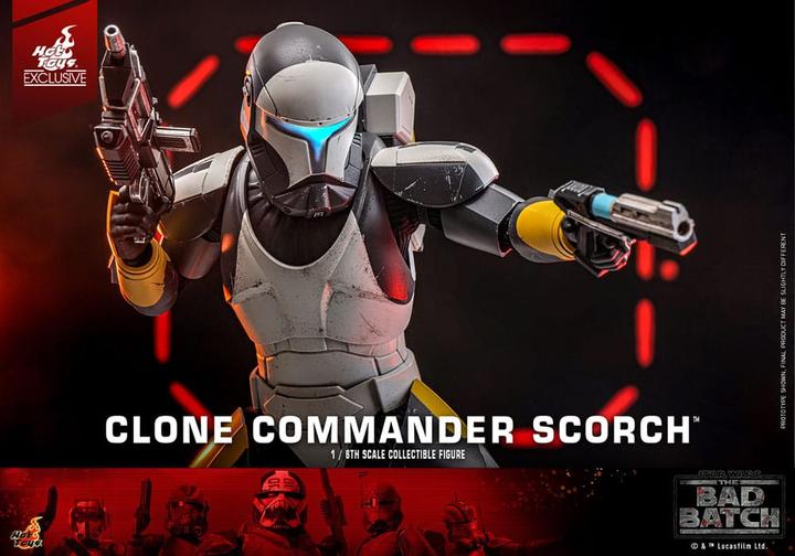 Image du produit Hot Toys Star Wars - The Bad Batch Clone Commando Scorch Exclusive Actionfigur