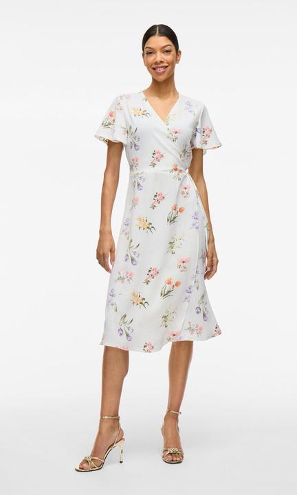 Image du produit Vila Kurzärmeliges Wickelkleid (38)