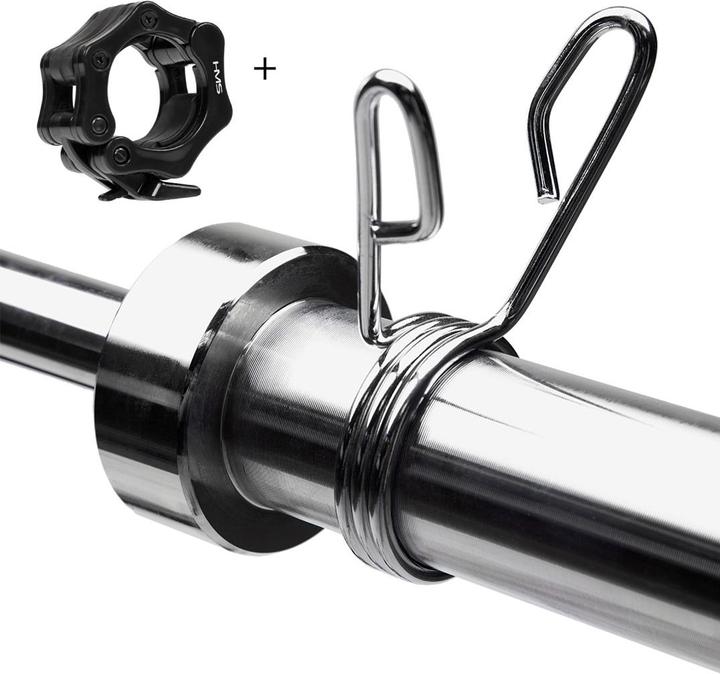 Produktbild HMS Premium Curved Olympic Langhantel GOL200 200kg (2 x 0.75 kg)