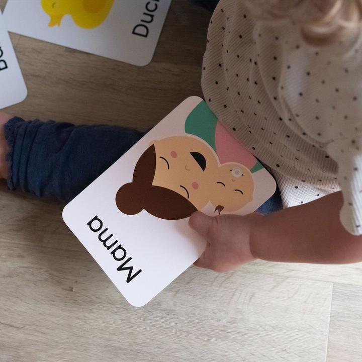 Image du produit Priya & Peanut Cartes flash Premiers Mots – 50 premiers mots pour tout-petits