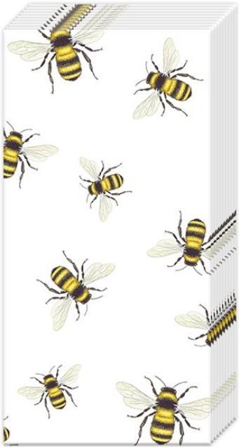 Produktbild IHR Papiertaschentücher SAVE THE BEES! white
