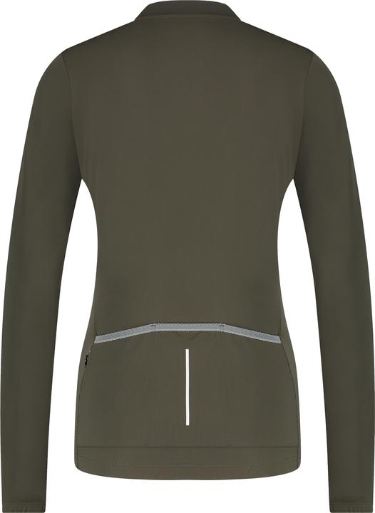 Actual product image Shimano Women Kaede Thermal LS JRSY moss green (S)