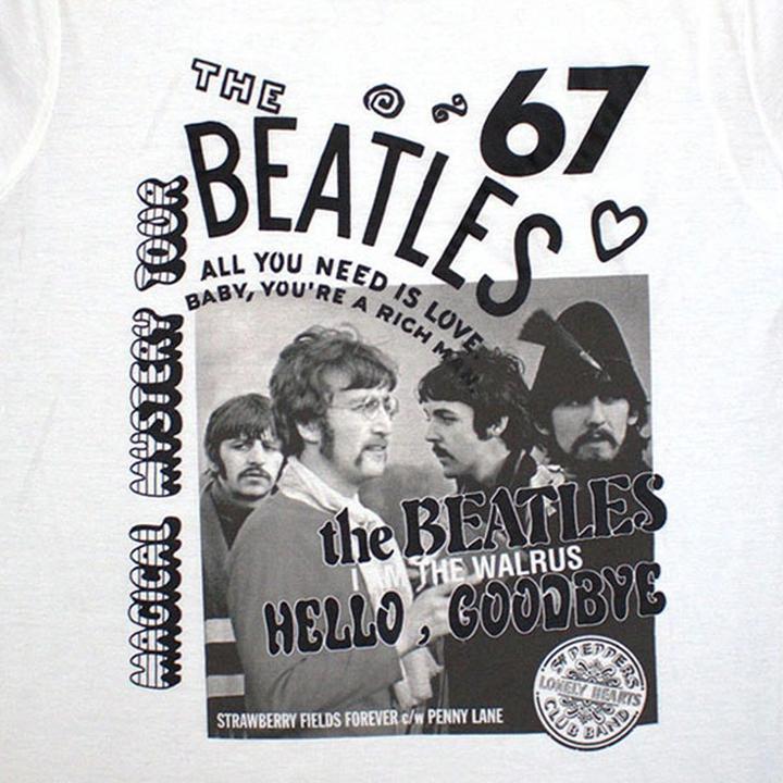 Actual product image The Beatles Unisex Adult 1967 T-Shirt (XL)