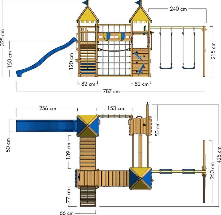 Produktbild Wickey Spielturm Smart King