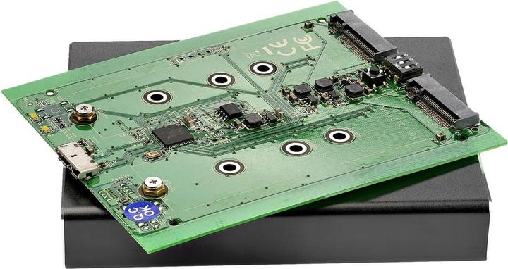 Produktbild StarTech HDD Drive Enclosure Dual-Slot (M.2 2230, M.2 2260, M.2 2242, M.2)